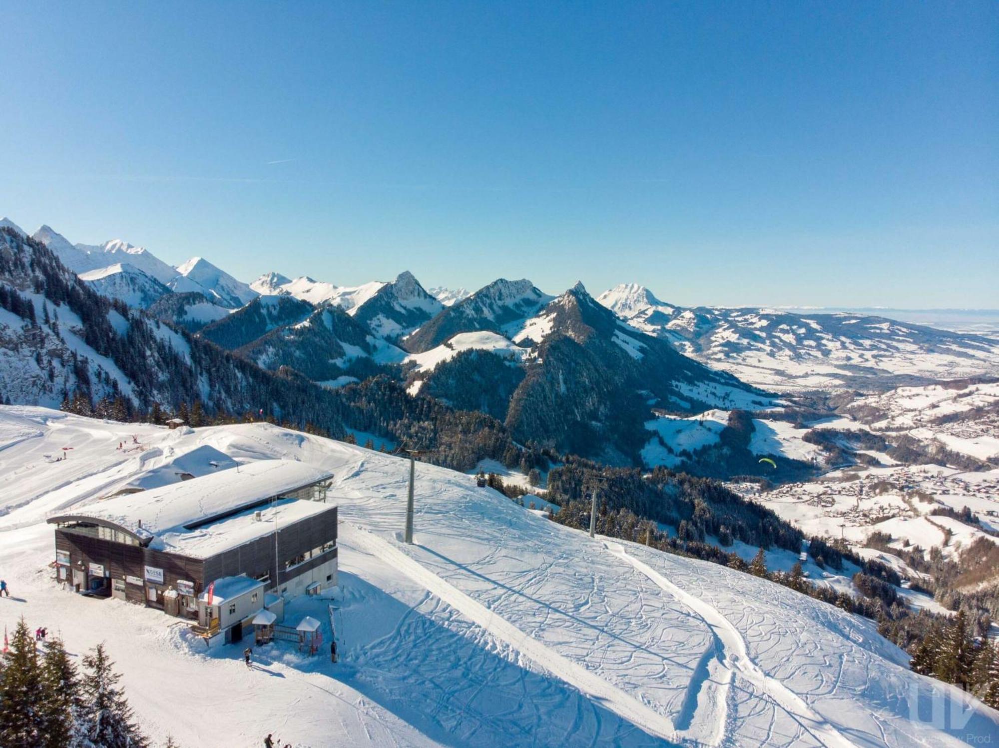Residence Le Sapin & Bains De La Gruyere تشاميري المظهر الخارجي الصورة