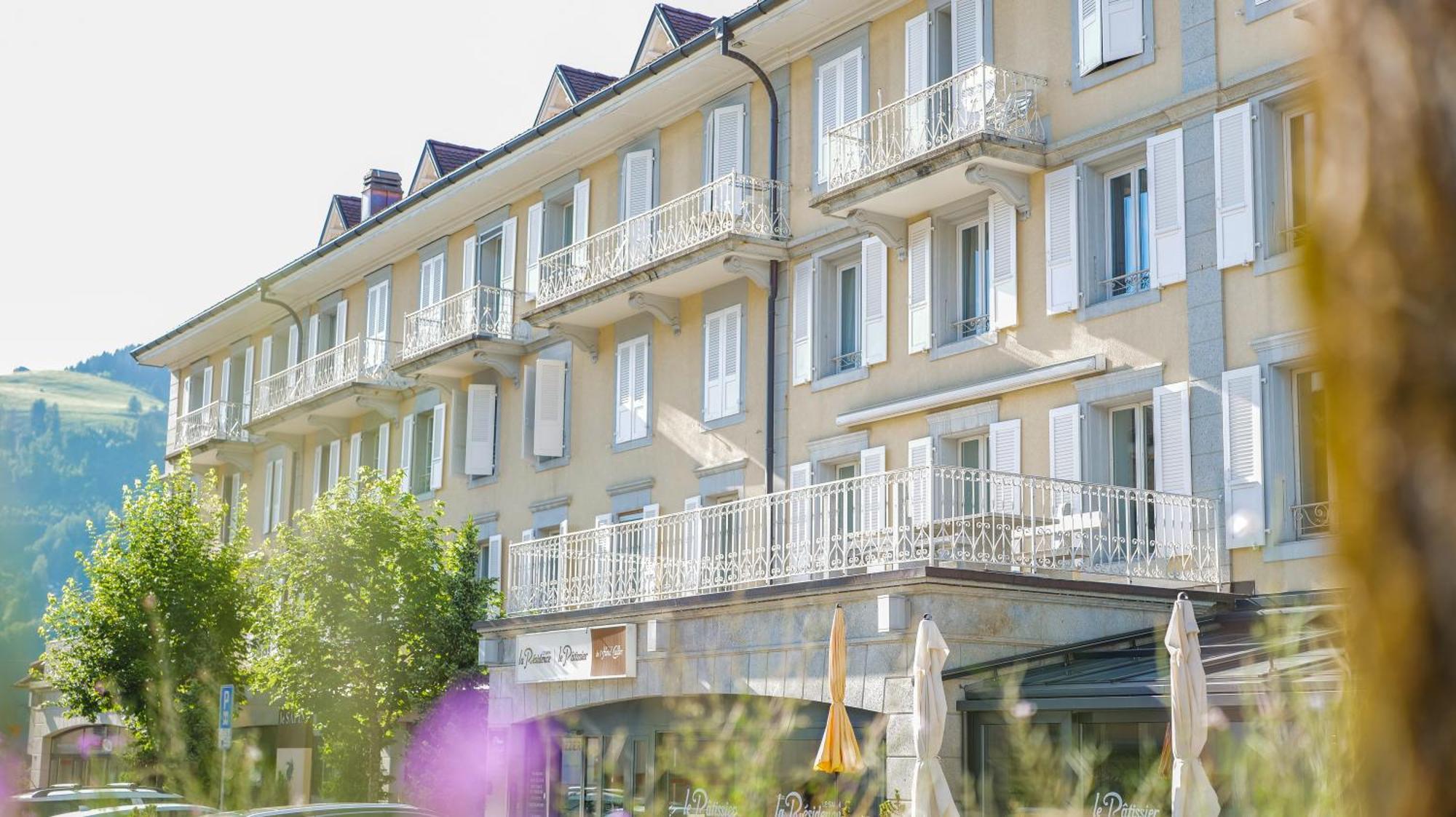Residence Le Sapin & Bains De La Gruyere تشاميري المظهر الخارجي الصورة