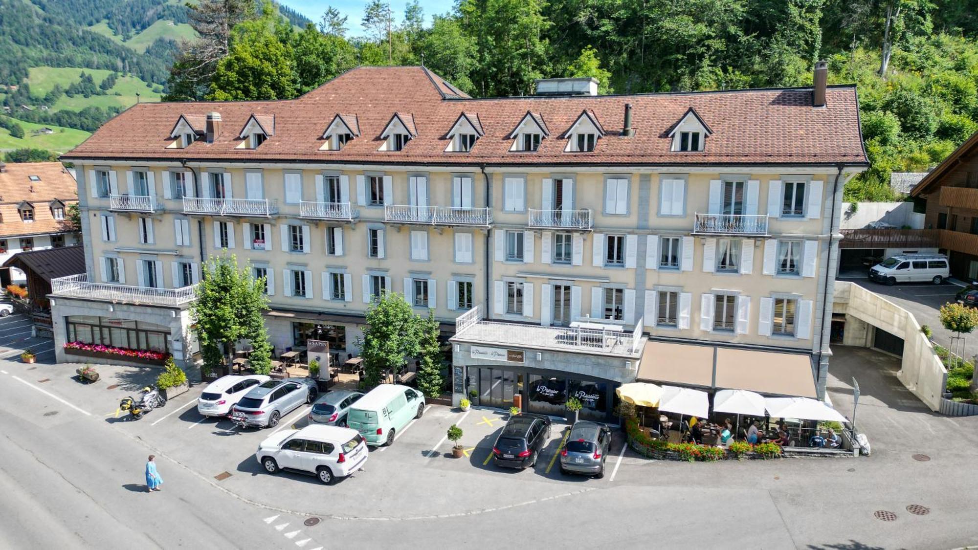 Residence Le Sapin & Bains De La Gruyere تشاميري المظهر الخارجي الصورة