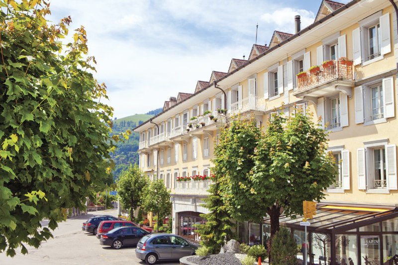 Residence Le Sapin & Bains De La Gruyere تشاميري المظهر الخارجي الصورة